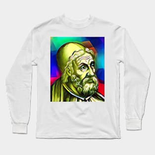 Ptolemy Colourful Portrait | Ptolemy Artwork 7 Long Sleeve T-Shirt